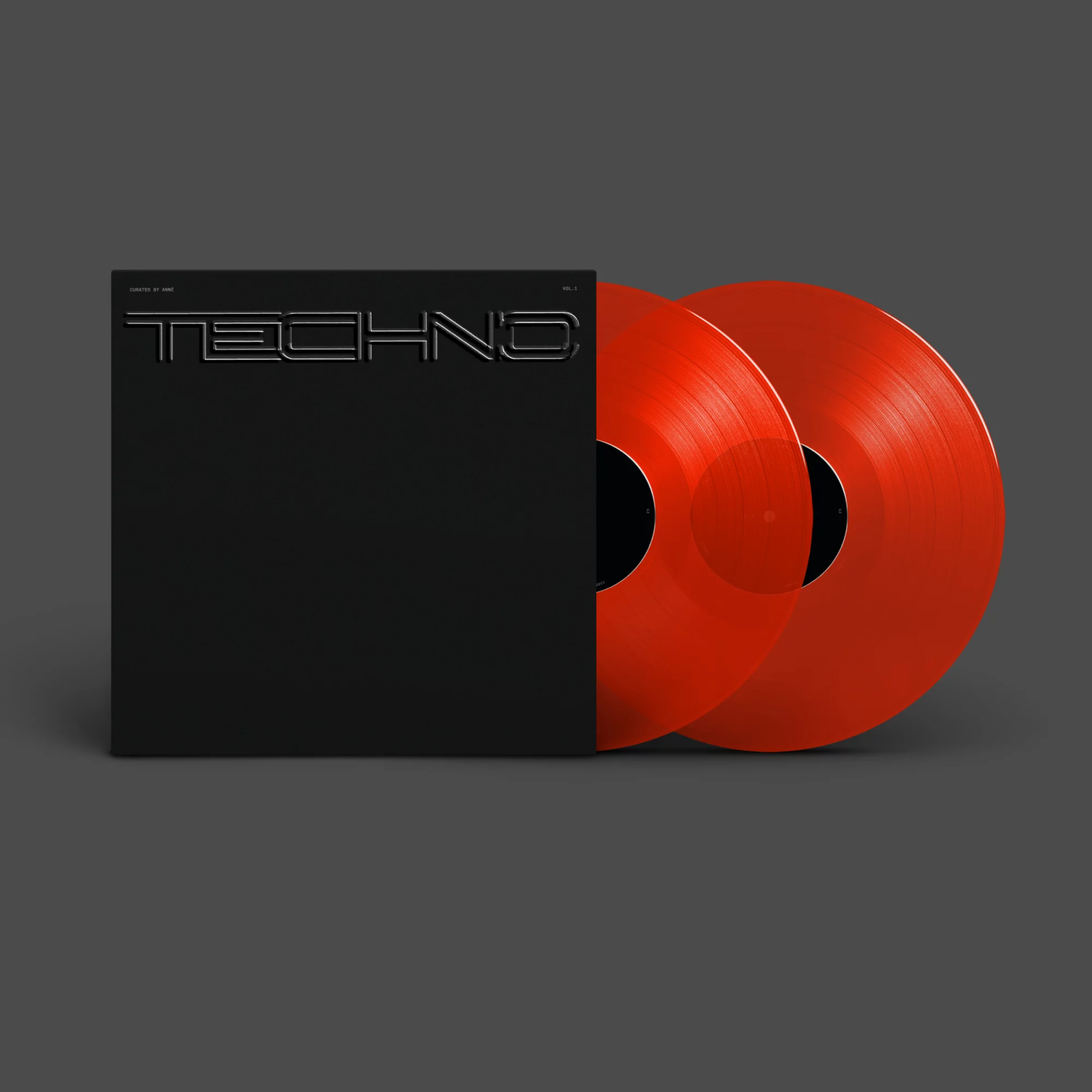 TECH035 translucent orange vinyl edition artwork